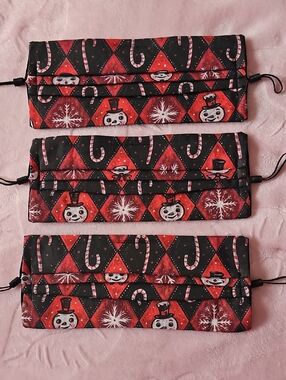 Holiday Snowman Cotton Face Masks - Johanna Parker (Set of 3)